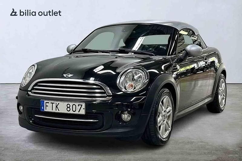 Svart Begagnad 2013 Mini Cooper Coupé Sportkupé | 84 900 kr - Bild 1/1