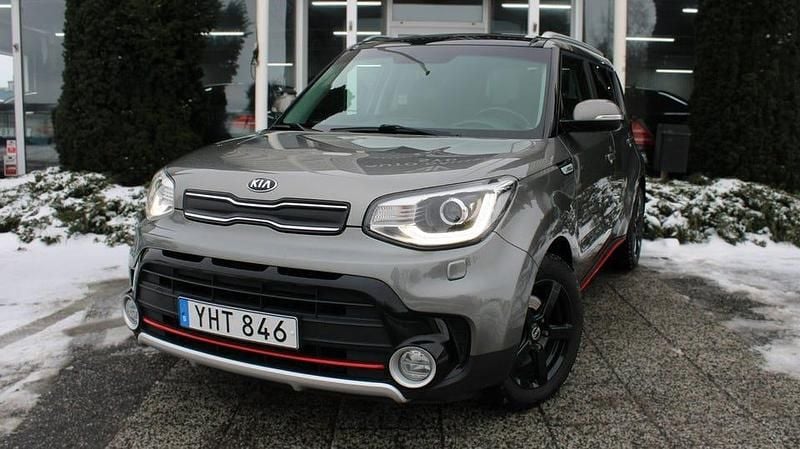 Begagnad Kia Soul 204 HK (150 kW) 2017 Grå SUV