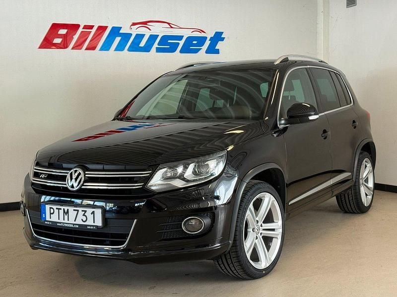 Svart Begagnad 2014 VW Tiguan Sportline SUV | 105 000 kr (Marknadspris) - Bild 1/4