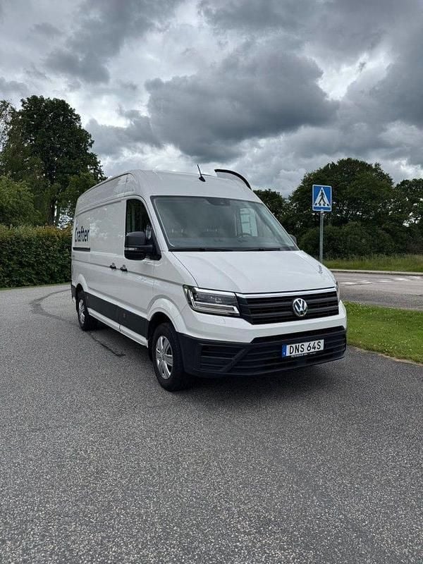 Vit Begagnad 2021 VW Crafter Van | 398 000 kr (Bra pris) - Bild 1/4