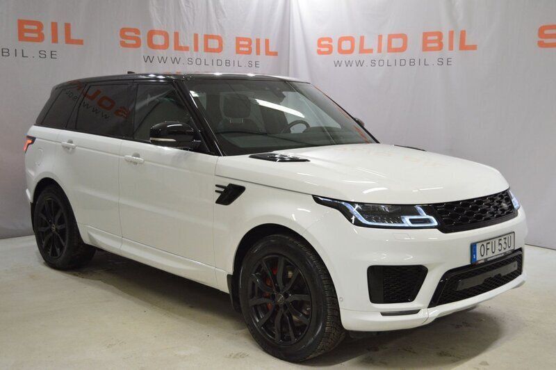 Vit Begagnad 2019 Land Rover Range Rover Sport Dynamic SUV | 629 900 kr (Lite dyr) - Bild 1/4