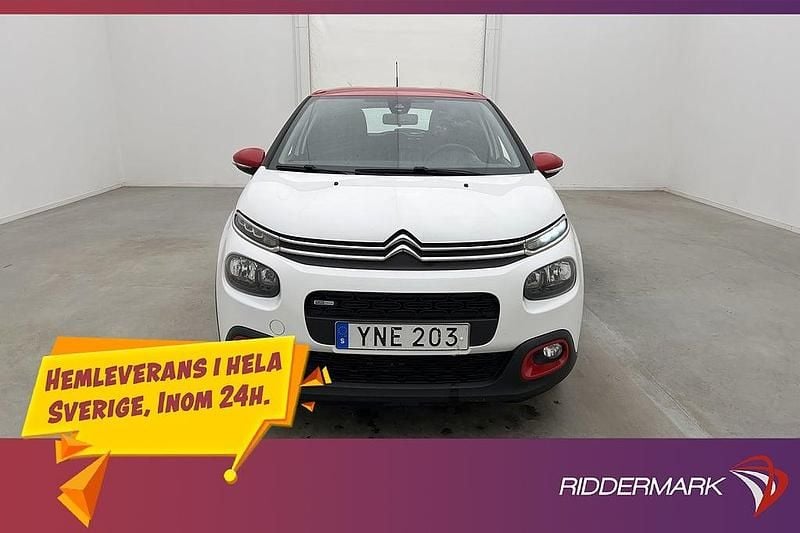 Begagnad Citroën C3 Feel 82 HK (60 kW) 2017 Vit Halvkombi