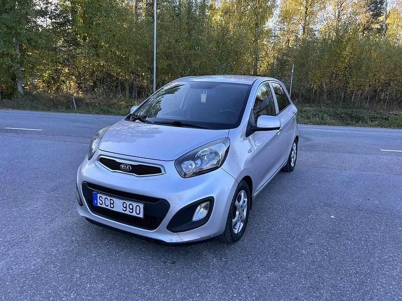 Grå Begagnad 2013 Kia Picanto Halvkombi | 25 500 kr (Bra pris) - Bild 1/4