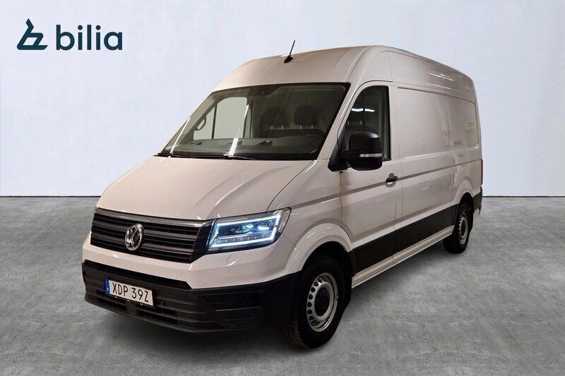 Vit Begagnad 2021 VW Crafter Van | 389 900 kr (Dyr) - Bild 1/4
