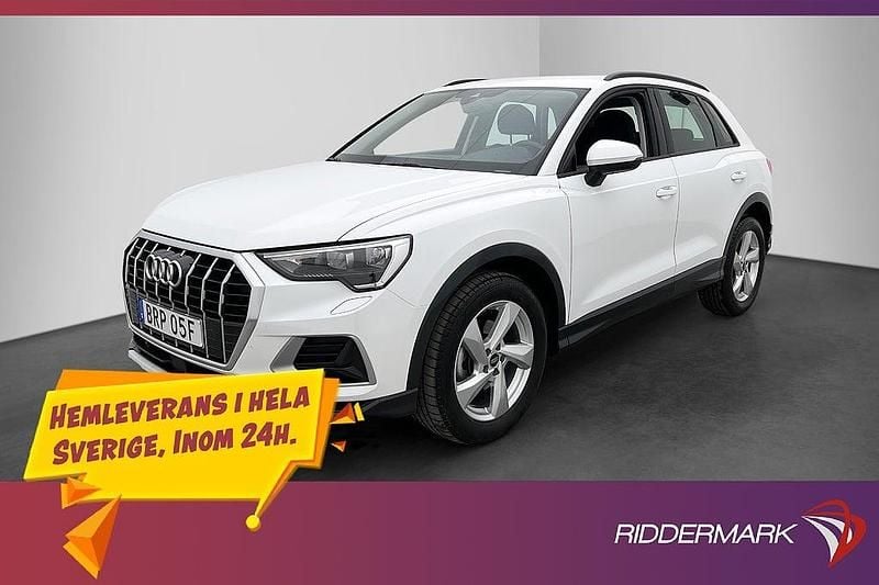 Vit Begagnad 2024 Audi Q3 Advanced SUV | 319 700 kr (Marknadspris) - Bild 1/3