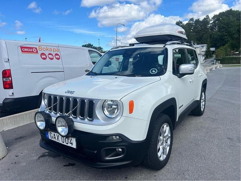 Vit Begagnad 2015 Jeep Renegade Limited SUV | 105 000 kr (Bra pris) - Bild 1/4
