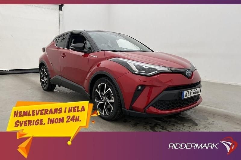 Röd Begagnad 2020 Toyota C-HR Edition SUV | 244 800 kr (Marknadspris) - Bild 1/3