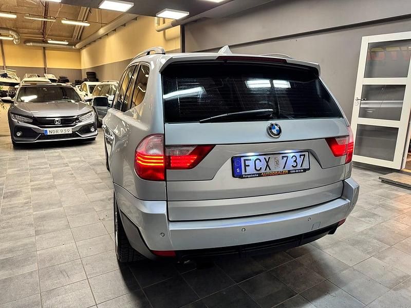 Begagnad BMW X3 Comfort Edition 177 HK (130 kW) 2007 Silver SUV