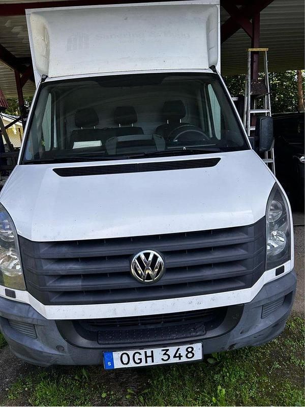Vit Begagnad 2016 VW Crafter Van | 287 500 kr (Dyr) - Bild 1/4
