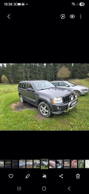 Grå Begagnad 2005 Jeep Grand Cherokee SUV | 25 000 kr - Bild 1/4