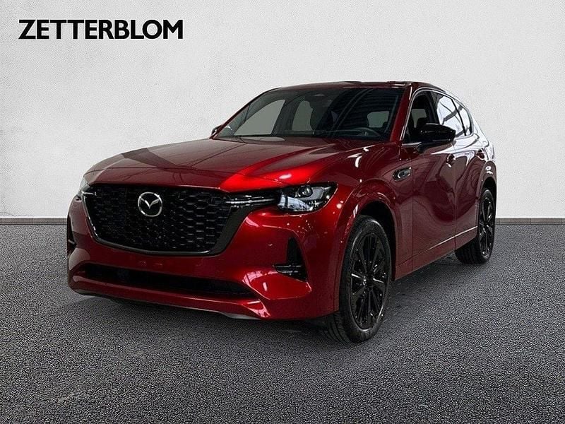 Röd Ny 2025 Mazda CX-60 Homura-Line SUV | 638 300 kr (Marknadspris) - Bild 1/4