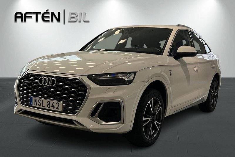 Vit Begagnad 2021 Audi Q5 Sportback S-Line SUV | 379 800 kr (Superpris) - Bild 1/3