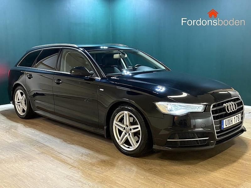 Svart Begagnad 2016 Audi A6 S-Line Kombi | 139 800 kr (Marknadspris) - Bild 1/3