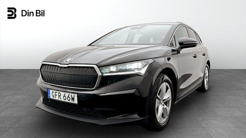 Svart Begagnad 2023 Skoda Enyaq iV SUV | 434 900 kr (Marknadspris) - Bild 1/4