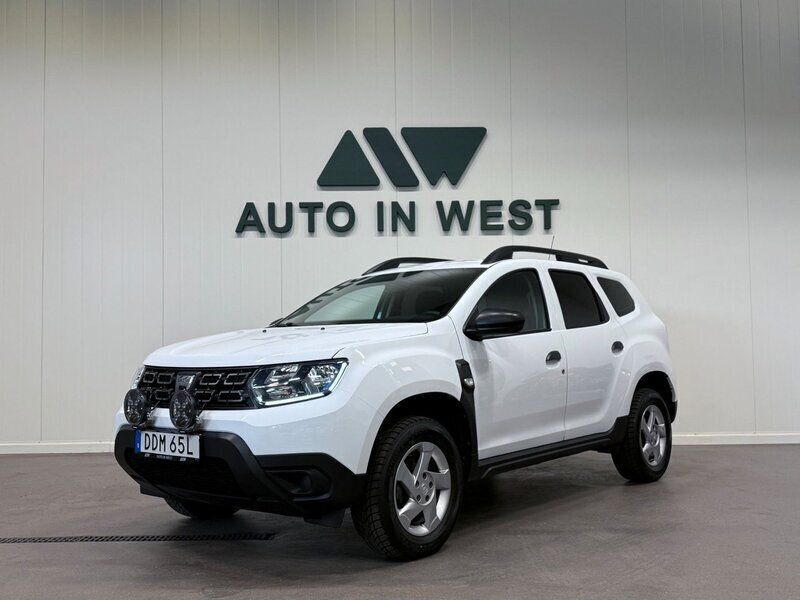Vit Begagnad 2021 Dacia Duster SUV | 99 900 kr (Superpris) - Bild 1/4