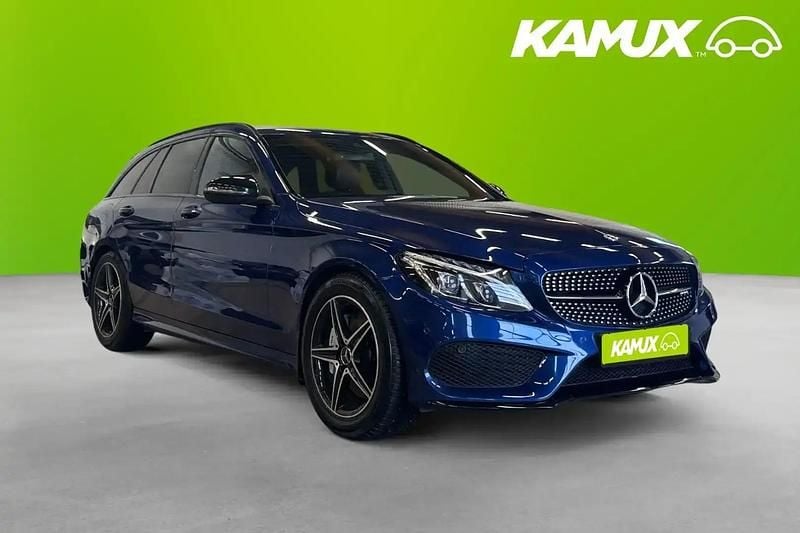 Blå Begagnad 2018 Mercedes C43 AMG AMG Kombi | 319 800 kr (Bra pris) - Bild 1/4