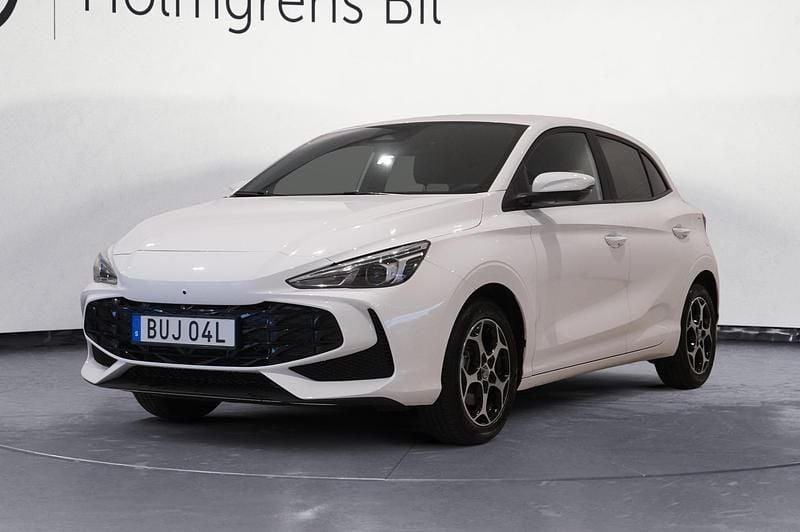 Begagnad MG MG3 Luxury 102 HK (75 kW) 2024 Vit Halvkombi