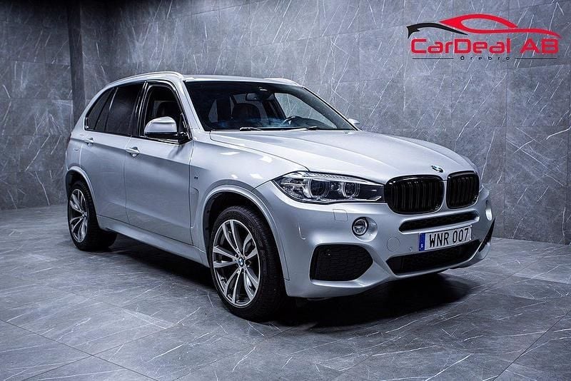 Silver Begagnad 2014 BMW X5 M Sport SUV | 278 800 kr (Bra pris) - Bild 1/4