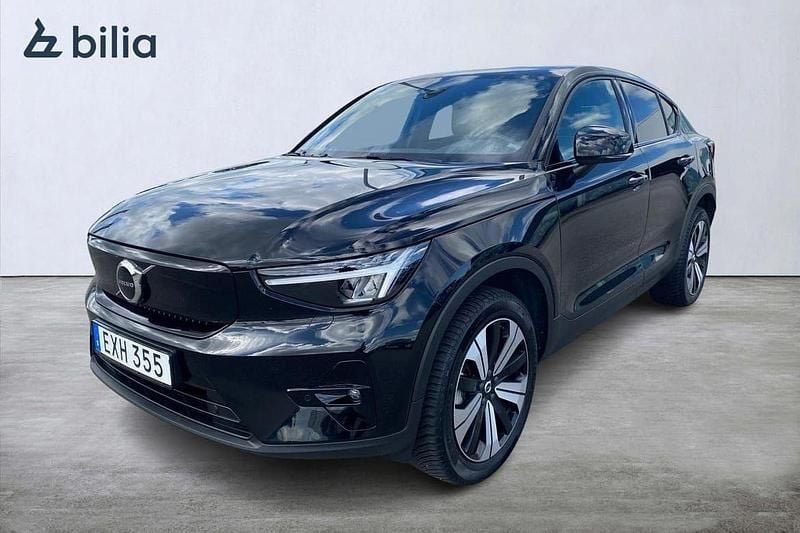 Svart Begagnad 2023 Volvo EC40 Plus SUV | 349 900 kr (Bra pris) - Bild 1/3