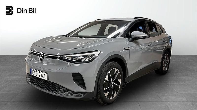 Grå Begagnad 2022 VW ID.4 Pro SUV | 364 900 kr - Bild 1/4