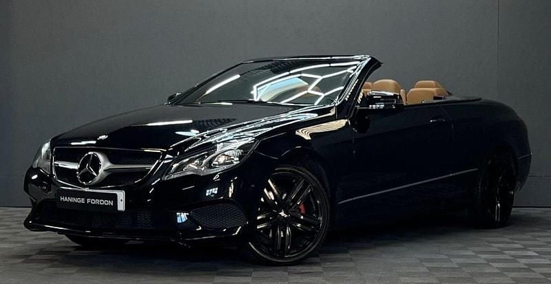 Svart Begagnad 2014 Mercedes E220 Cab | 259 900 kr (Marknadspris) - Bild 1/4