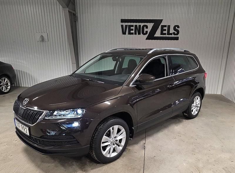 Brun metallic Begagnad 2018 Skoda Karoq Business Line SUV | 149 000 kr - Bild 1/4