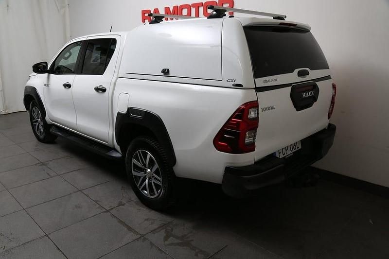 Begagnad Toyota HiLux 204 HK (150 kW) 2021 Vit (pure white) Pickup
