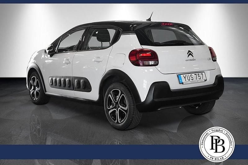 Begagnad Citroën C3 Feel 83 HK (61 kW) 2018 Vit Halvkombi
