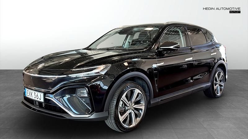 Svart (black) Begagnad 2022 MG Marvel R Luxury SUV | 252 900 kr - Bild 1/4