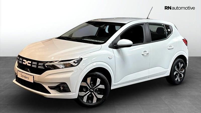 Vit Ny 2025 Dacia Sandero Halvkombi | 189 900 kr (Bra pris) - Bild 1/4