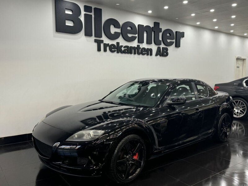 Svart Begagnad 2008 Mazda RX8 Halvkombi | 79 900 kr - Bild 1/4