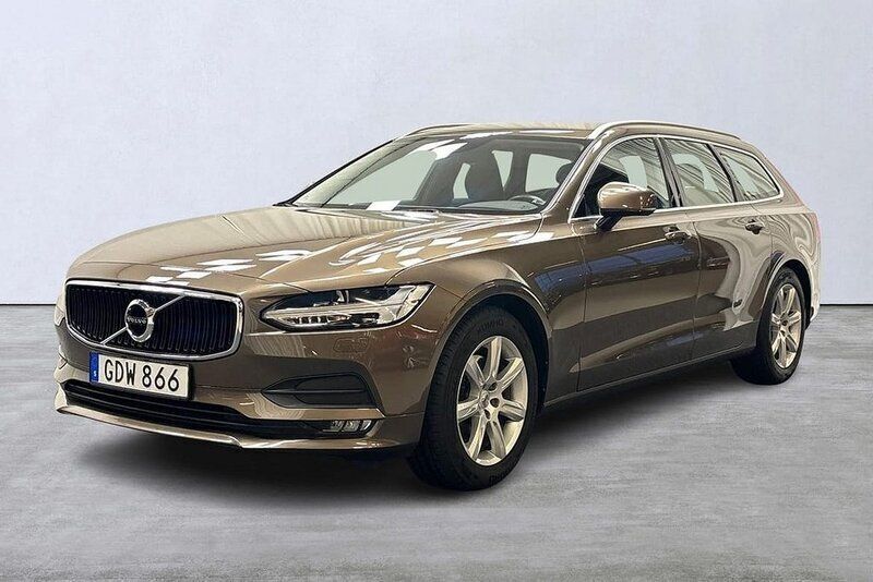 Brun Begagnad 2016 Volvo V90 Business Edition Kombi | 205 000 kr (Lite dyr) - Bild 1/4