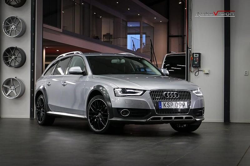 Silver Begagnad 2014 Audi A4 Allroad Kombi | 169 900 kr (Dyr) - Bild 1/4