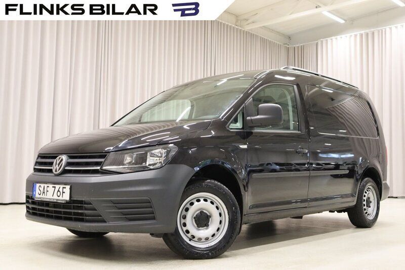 Svart Begagnad 2019 VW Caddy Maxi Minibuss | 219 900 kr (Marknadspris) - Bild 1/4