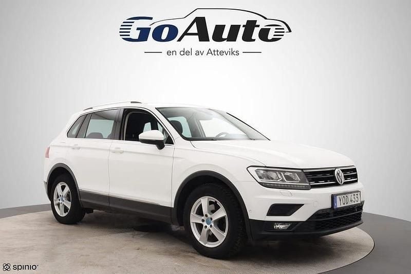 Begagnad VW Tiguan 150 HK (110 kW) 2018 Vit SUV