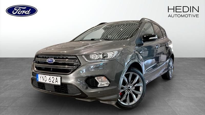Grå (grey) Begagnad 2019 Ford Kuga ST-Line SUV | 189 900 kr (Marknadspris) - Bild 1/4