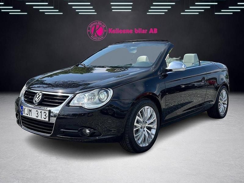 Svart Begagnad 2006 VW Eos Cab | 74 900 kr (Marknadspris) - Bild 1/4