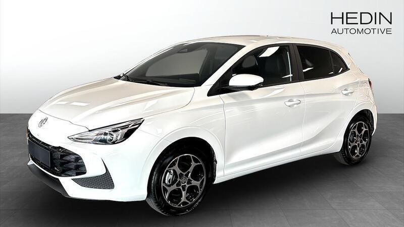 Vit Ny 2024 MG MG3 Luxury Halvkombi | 269 990 kr (Marknadspris) - Bild 1/4