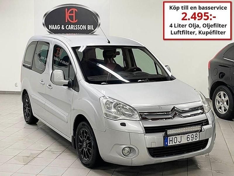 Silver Begagnad 2008 Citroën Berlingo Minibuss | 39 000 kr (Lite dyr) - Bild 1/4