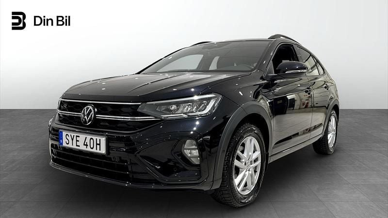 Deep black pearl Begagnad 2023 VW Taigo R-line SUV | 249 900 kr (Marknadspris) - Bild 1/4