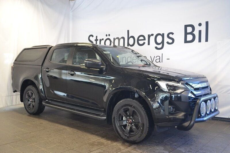 Svart Ny 2024 Isuzu D-Max Pickup | 769 000 kr (Dyr) - Bild 1/4