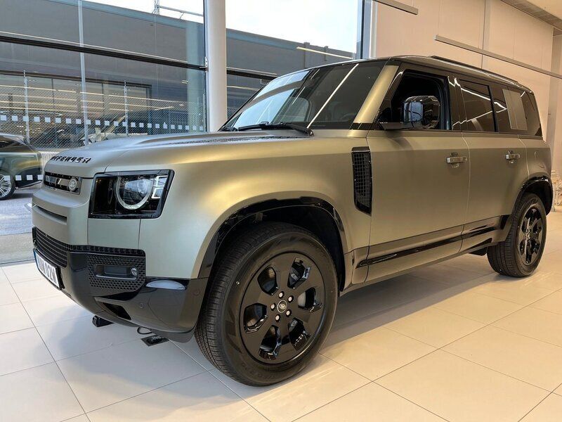 Grön Ny 2025 Land Rover Defender HSE Dynamic SUV | 1 353 500 kr (Dyr) - Bild 1/4