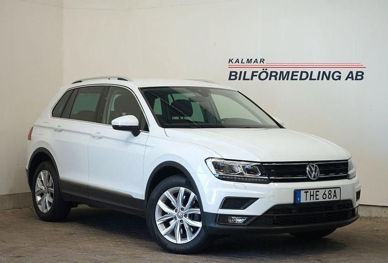 Vit Begagnad 2019 VW Tiguan SUV | 279 900 kr (Marknadspris) - Bild 1/4