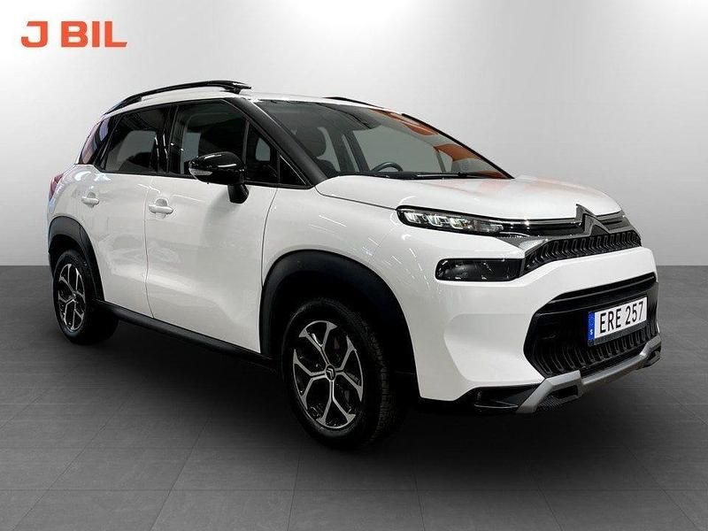 Vit Begagnad 2024 Citroën C3 Aircross Shine SUV | 189 900 kr (Marknadspris) - Bild 1/4