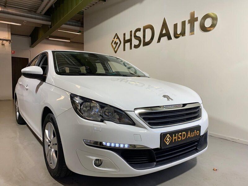 Vit Begagnad 2015 Peugeot 308 Active Kombi | 119 900 kr (Lite dyr) - Bild 1/4