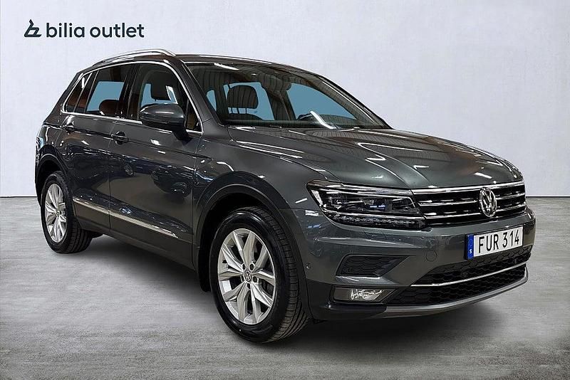 Begagnad VW Tiguan GT 180 HK (132 kW) 2018 Silver SUV