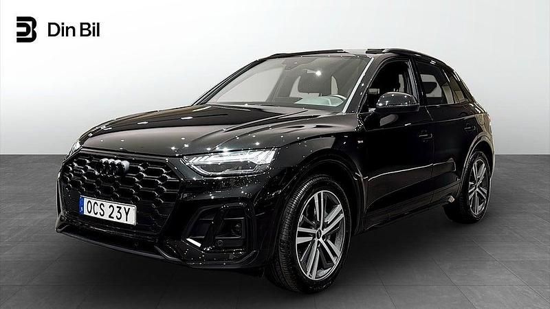 Svart (mytsvart metallic) Begagnad 2024 Audi Q5 S-Line SUV | 659 000 kr - Bild 1/4