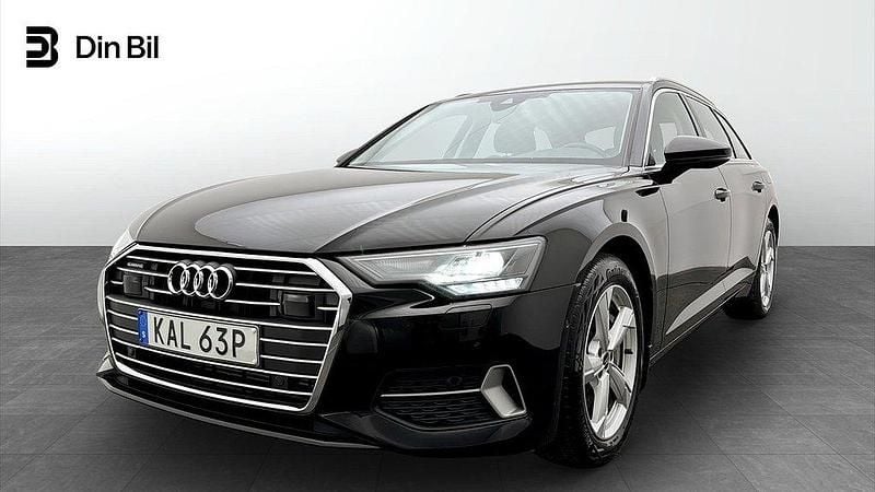 Svart (brilliantsvart) Begagnad 2023 Audi A6 Sport Kombi | 389 000 kr (Bra pris) - Bild 1/4