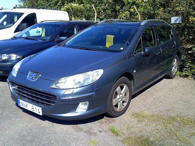Mörkgrå (grå) Begagnad 2007 Peugeot 407 Kombi | 26 500 kr (Marknadspris) - Bild 1/1