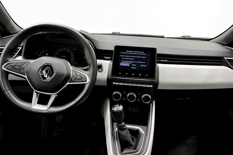 Begagnad Renault Clio V Techno 91 HK (66 kW) 2023 Vit Halvkombi